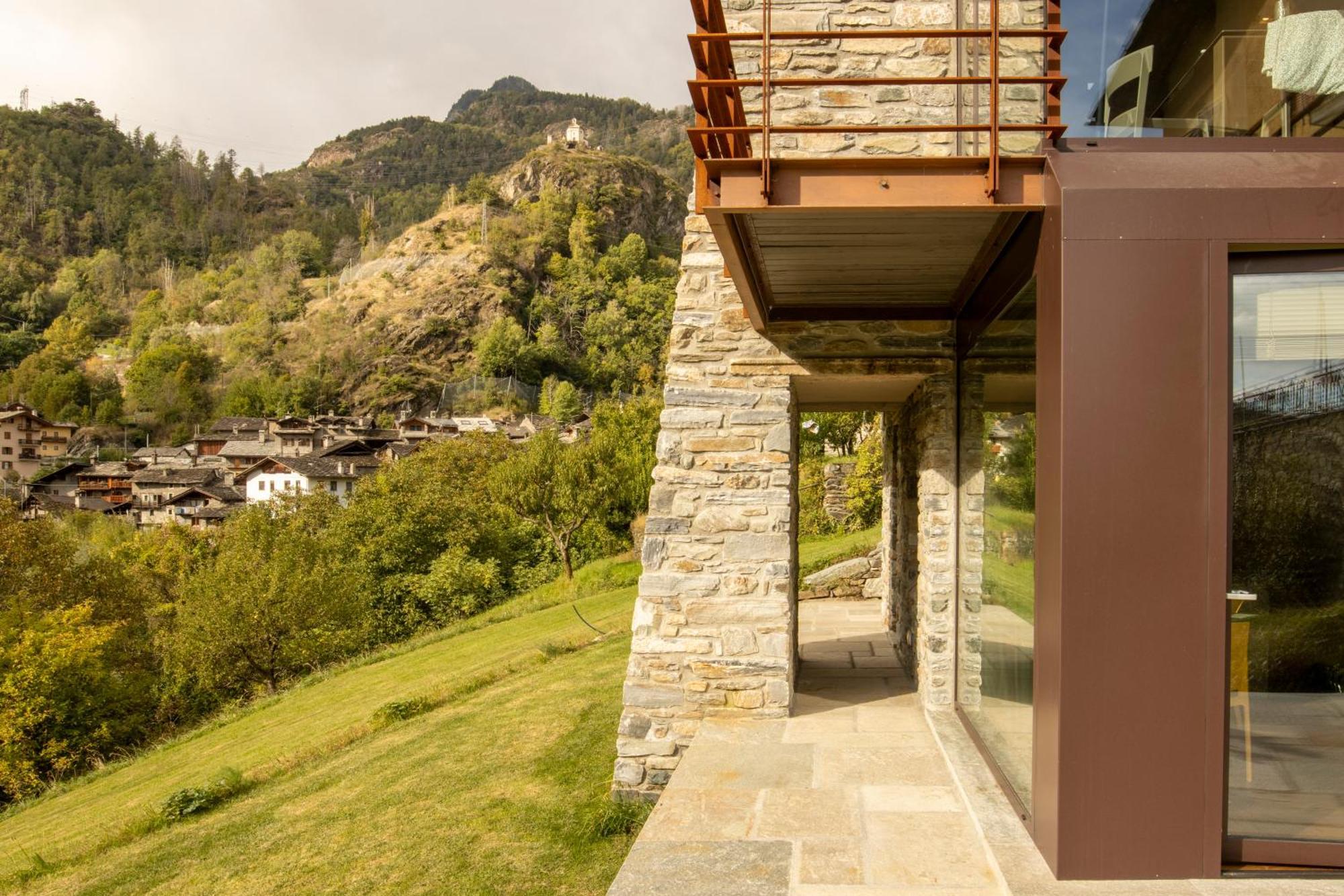Little Paradise - Ampio Monolocale Arvier Luaran gambar