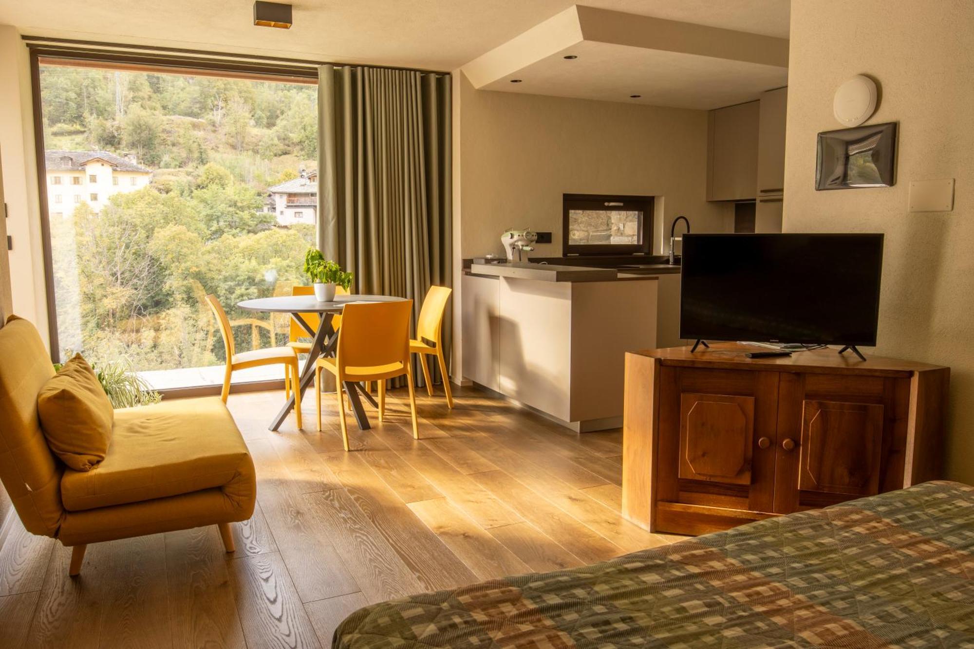 Little Paradise - Ampio Monolocale Arvier Luaran gambar